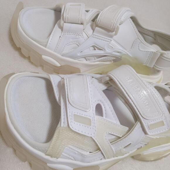 Balenciaga Track Sandals White 24cm (9.45in) - Picture 8 of 16